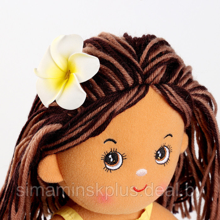 Мягкая игрушка "Кукла" в гавайском костюме, 35 см - фото 3 - id-p221870362