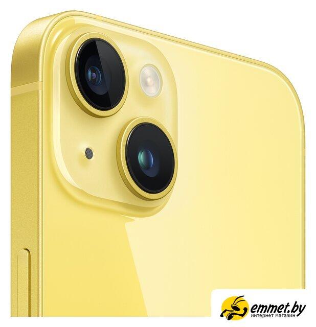 Смартфон Apple iPhone 14 512GB (желтый) - фото 4 - id-p221868300