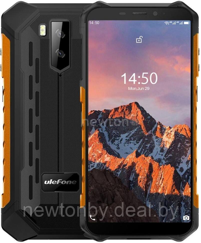 Смартфон Ulefone Armor X5 Pro (оранжевый) - фото 1 - id-p221872761