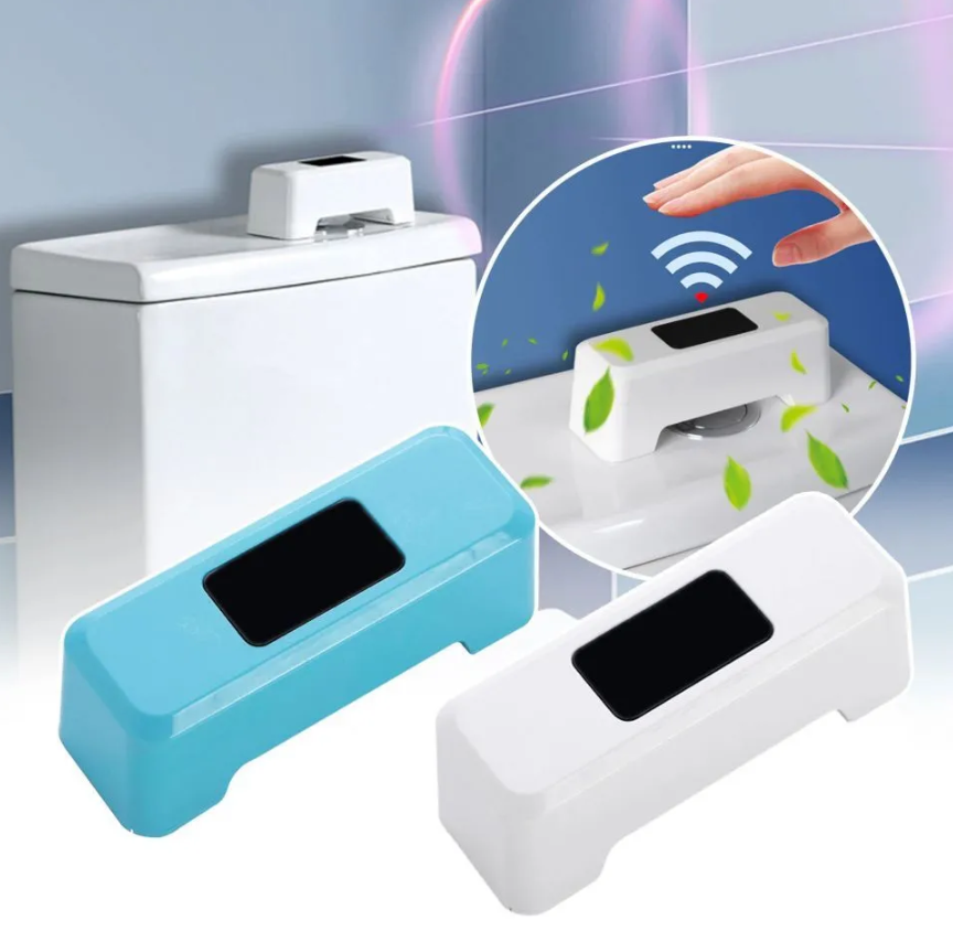 Кнопка - смыватель для бачка унитаза бесконтактная Toilet Sensor Flush (5 переходников-головок, USB зарядка) - фото 6 - id-p221889337