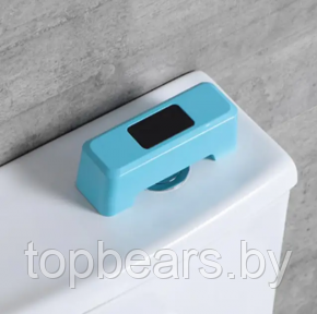 Кнопка - смыватель для бачка унитаза бесконтактная Toilet Sensor Flush  (5 переходников-головок, USB зарядка)