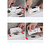 Кнопка - смыватель для бачка унитаза бесконтактная Toilet Sensor Flush  (5 переходников-головок, USB зарядка), фото 4
