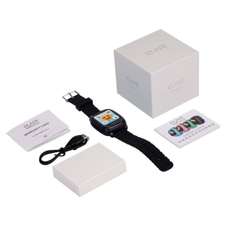 Умные часы Elari KidPhone 2 (черный) - фото 8 - id-p221934428