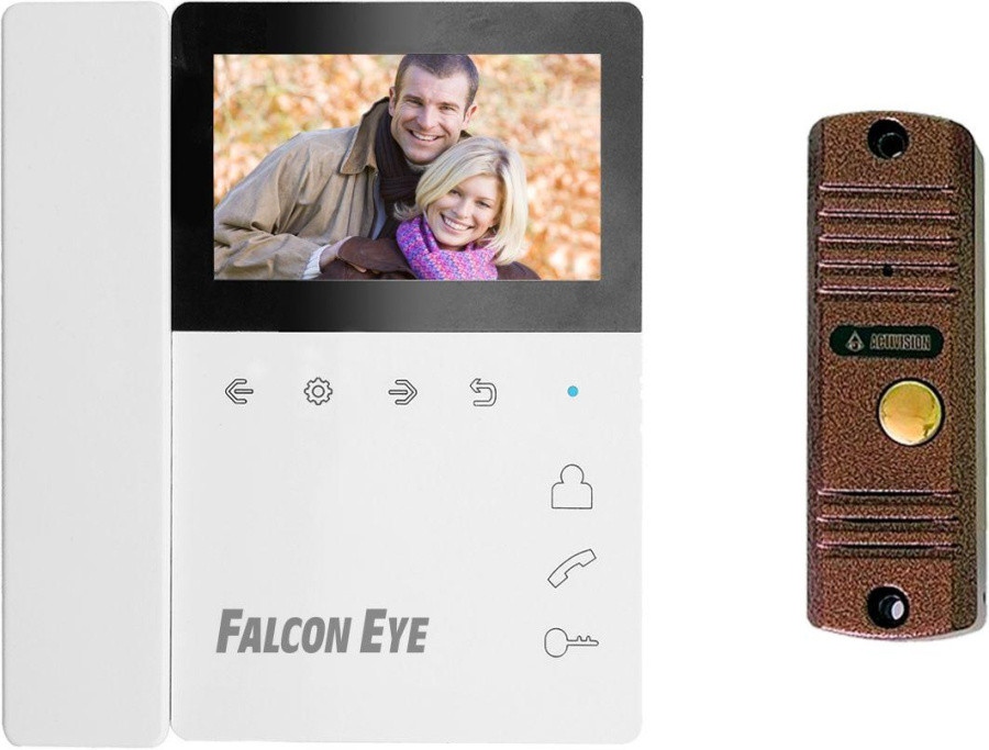Видеодомофон Falcon Eye Lira + AVC-305 (PAL) Медь ассорти - фото 1 - id-p212707256