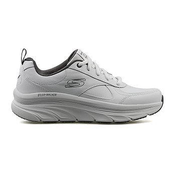 Кроссовки мужские Skechers D'LUX WALKER Men's sport shoes белый\серый