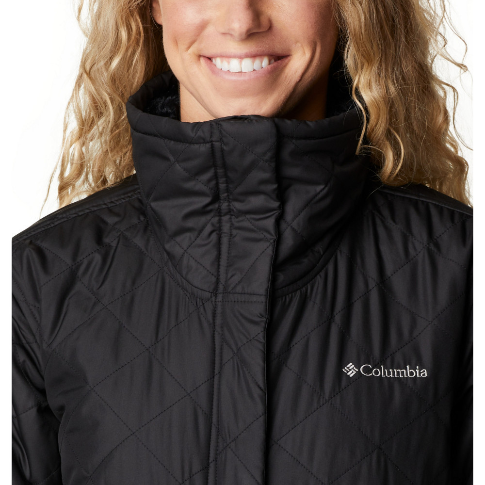 Куртка женская Columbia Copper Crest Novelty Jacket чёрный - фото 4 - id-p221936034