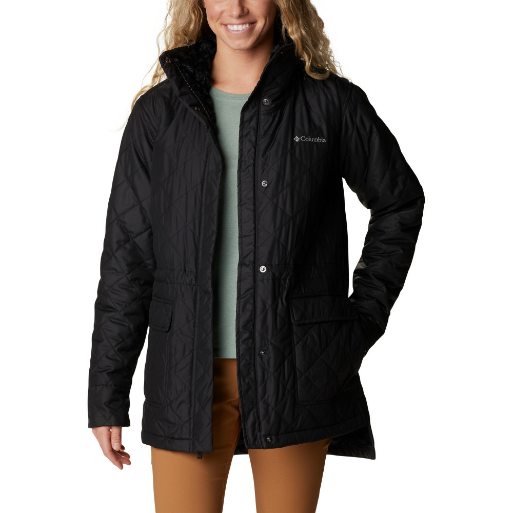 Куртка женская Columbia Copper Crest Novelty Jacket чёрный - фото 8 - id-p221936035