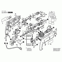 Сетевой кабель к GWS 850 CE/GBM 10 SRE, BOSCH (1607000385)