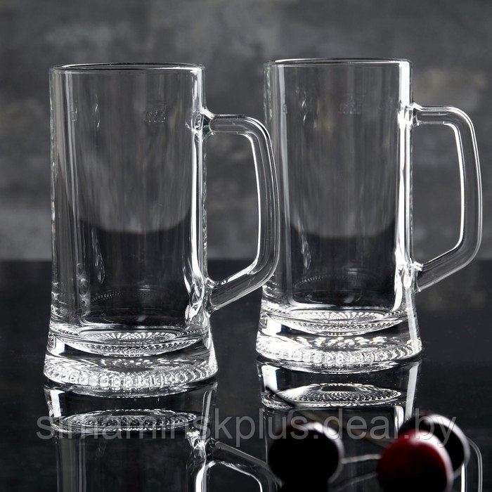 Набор стеклянных кружек для пива Luminarc «Дрезден», 330 мл, 2 шт - фото 1 - id-p221936399