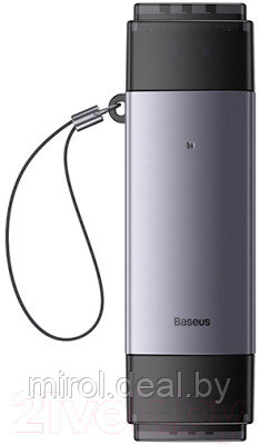 Картридер Baseus Lite Series USB-A & Type-C to SD/TF Card Reader WKQX060113 - фото 1 - id-p221946372