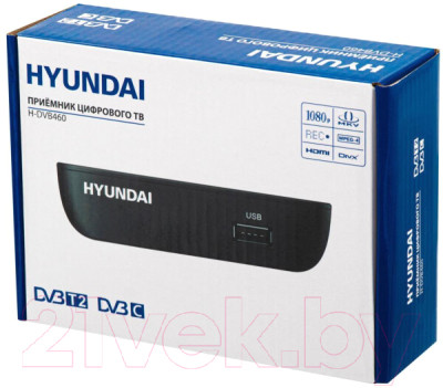 Тюнер цифрового телевидения Hyundai H-DVB460 - фото 9 - id-p221947642