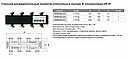 Стальной распределительный коллектор 4(7) отопительных контура. В теплоизоляции Tim DN 25 TIM NDM0106-4(7), фото 3