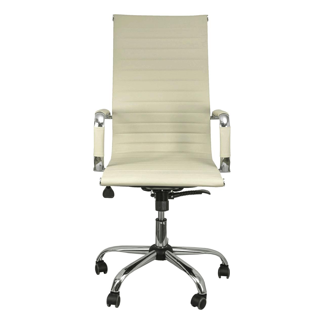 Кресло поворотное ELEGANCE, NEW, ECO, светло-бежевый - фото 1 - id-p45155411