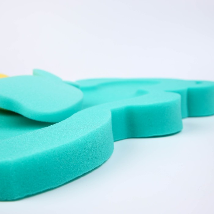 Подкладка для купания макси «Мишка», цвет зеленый, 55х30х6см - фото 7 - id-p221964886