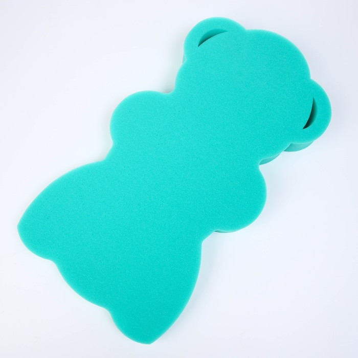 Подкладка для купания макси «Мишка», цвет зеленый, 55х30х6см - фото 10 - id-p221964886