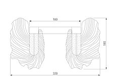 90377/1 Настенный светодиодный светильник, фото 3