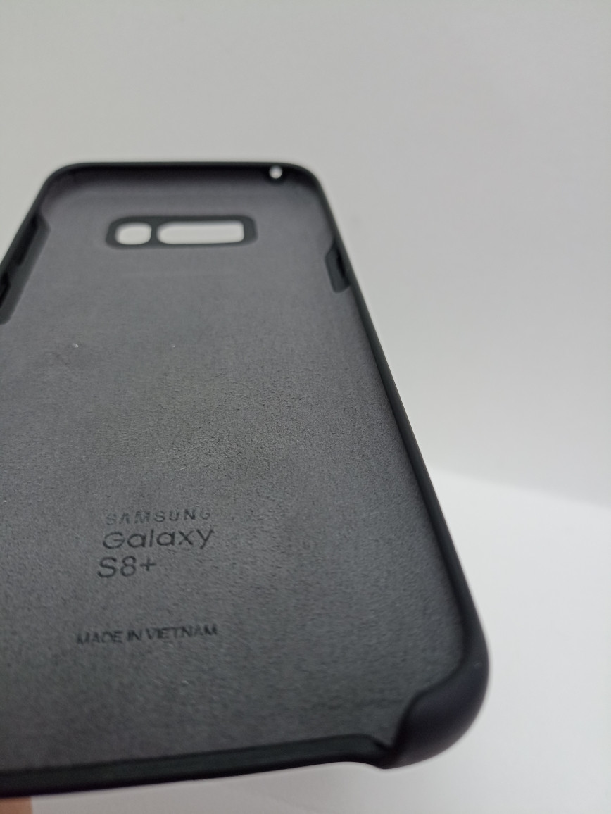 Чехол Samsung S8 plus Soft Touch черный - фото 2 - id-p221965233