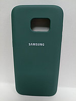 Чехол Samsung S7 Soft Touch зеленый
