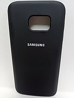 Чехол Samsung S7 Soft Touch черный