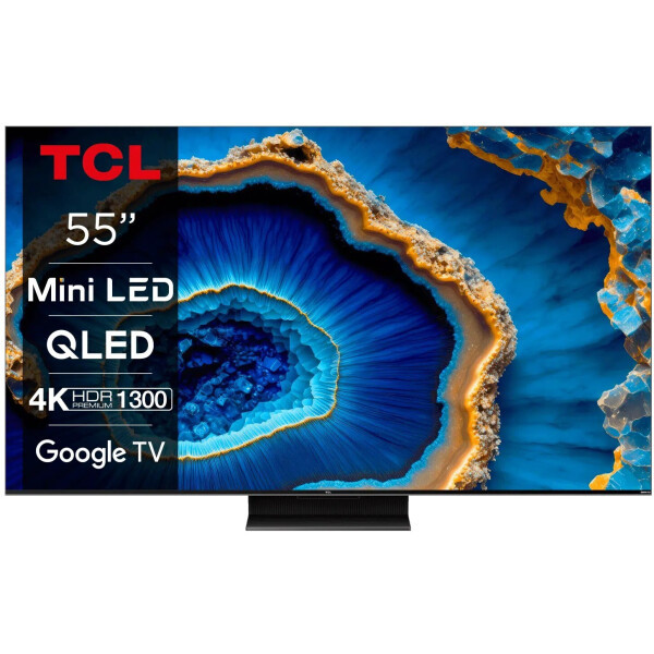 4K Smart QLED Телевизор TCL 55MQLED80 - фото 1 - id-p219463195