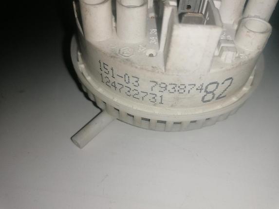 Датчик уровня воды стиральной машины Electrolux, Zanussi, AEG 151-03 793874 124732731 82 (Разборка), фото 2