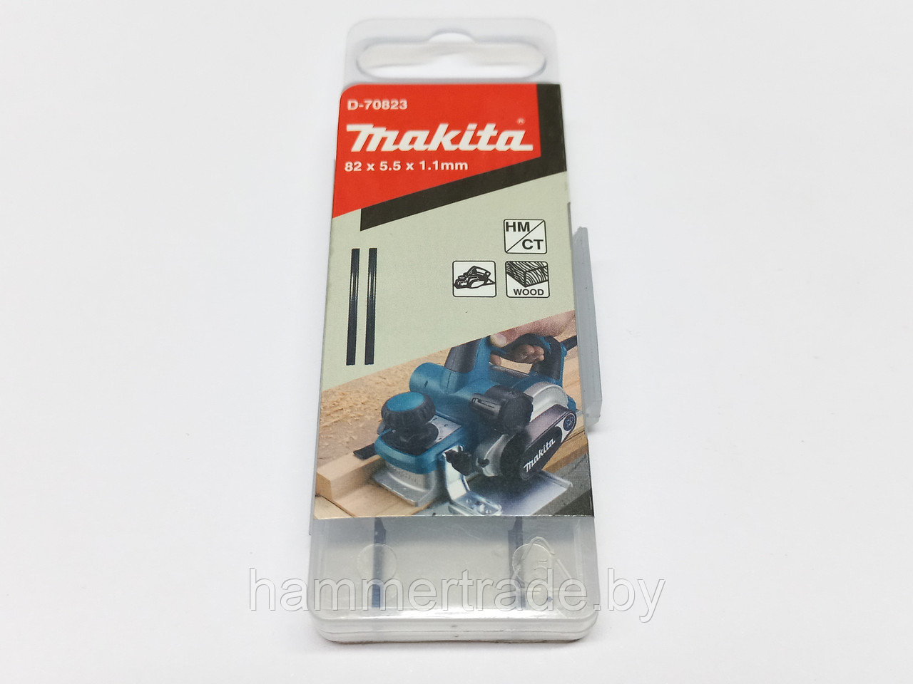 Комплект ножей 82 x 5.5 x 1.1 мм для рубанков Makita - фото 3 - id-p219935045