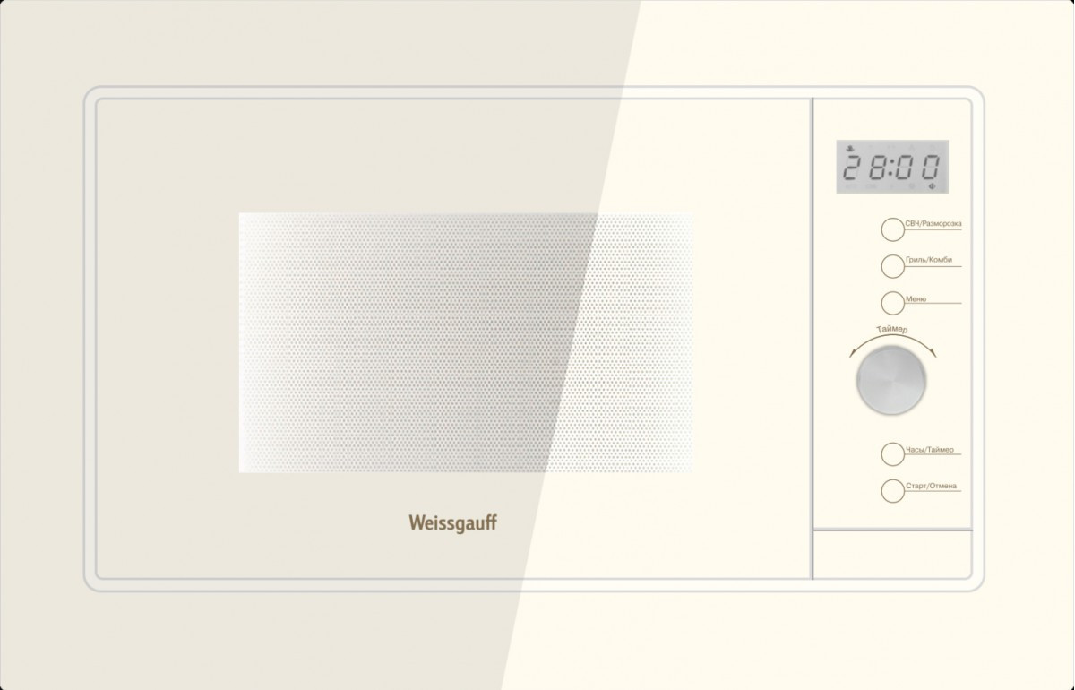 Микроволновая печь Weissgauff HMT-320 BeG Grill - фото 1 - id-p220825802