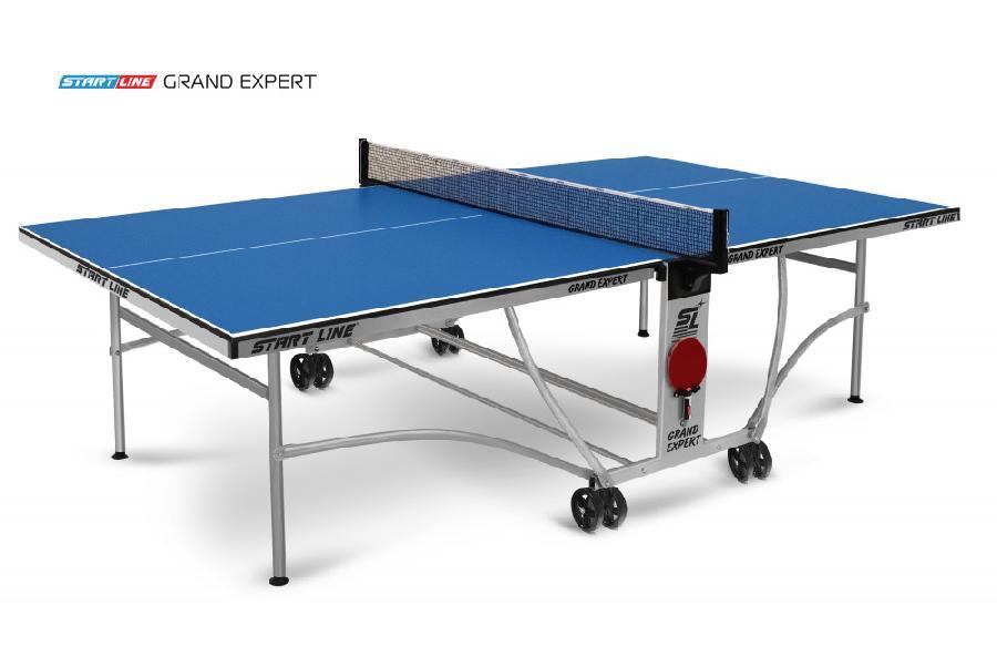 Стол теннисный Start Line GRAND EXPERT (Синий) - фото 1 - id-p221975190