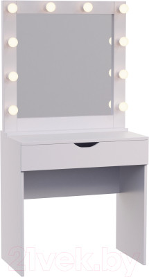 Туалетный столик с зеркалом Мир Мебели SV-12 с подсветкой - фото 1 - id-p221982848