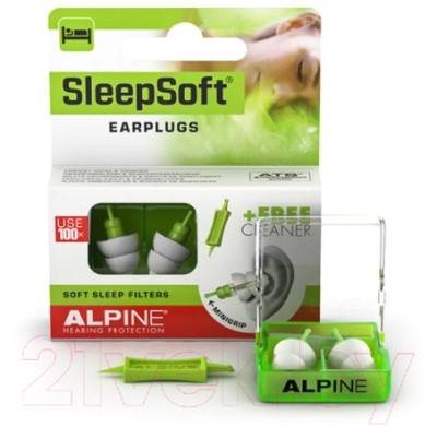 Беруши для сна Alpine Hearing Protection SleepSoft Minigrip / 111.21.151 - фото 5 - id-p221988957
