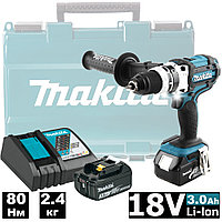 Дрель-шуруповерт аккумуляторная DDF451RFE (DDF 451 RFE) MAKITA