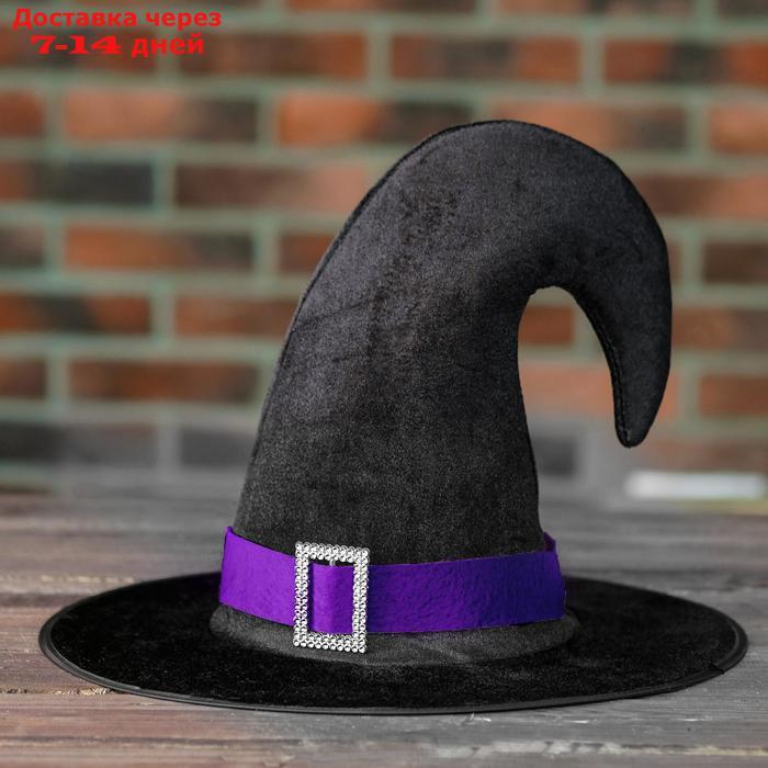 Карнавальная шляпа "Ведьма" - фото 4 - id-p221892021