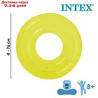 Круг для плавания "Льдинка", d=76 см, от 8 лет, цвета МИКС, 59260NP INTEX