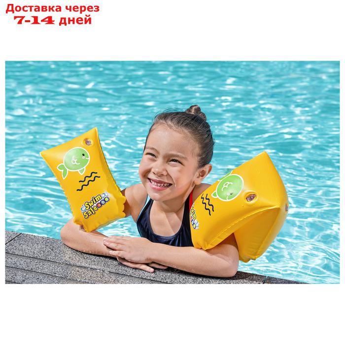 Нарукавники для плавания Swim Safe, ступень "С", 30 х 15 см, от 5-12 лет, 32110 Bestway - фото 2 - id-p221889304