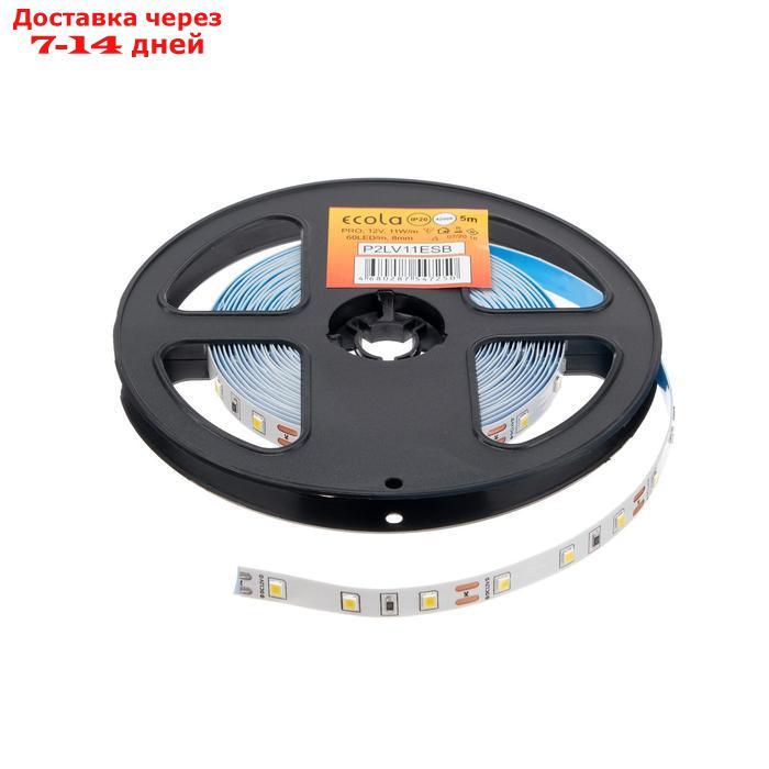 Светодиодная лента на катушке Ecola LED strip PRO, 8 мм, 12 В, 4200 К, 11 Вт/м, IP20, 5 м - фото 2 - id-p221895200