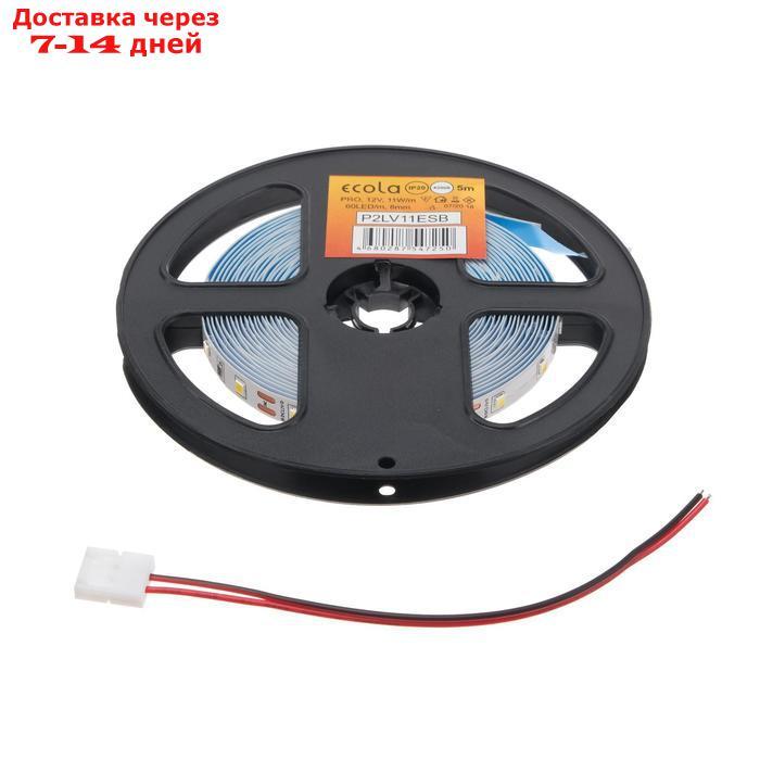 Светодиодная лента на катушке Ecola LED strip PRO, 8 мм, 12 В, 4200 К, 11 Вт/м, IP20, 5 м - фото 6 - id-p221895200