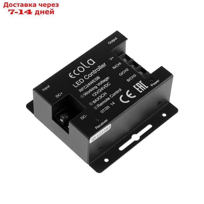 Контроллер Ecola, для RGB ленты, 12 В, 288 Вт, 24 А, сенсорный белый радиопульт - фото 5 - id-p221895201