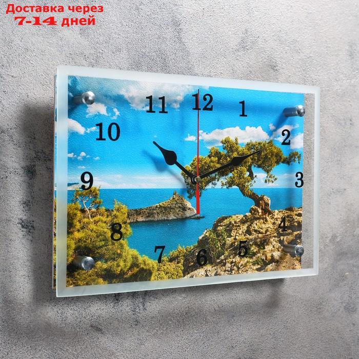 Часы настенные, серия: Природа, "Крым, море", 20х30 см, микс - фото 2 - id-p221889528