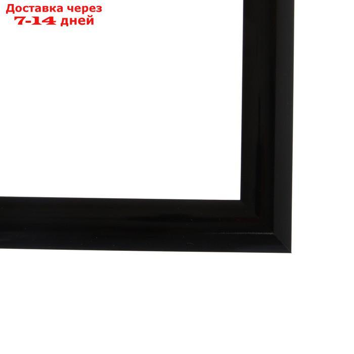 Рама для картин (зеркал) 40 х 50 х 2.7 см, пластиковая, Calligrata, цвет чёрный - фото 3 - id-p221889626