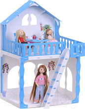 Кукольный домик Krasatoys Дом Марина с мебелью / 000266