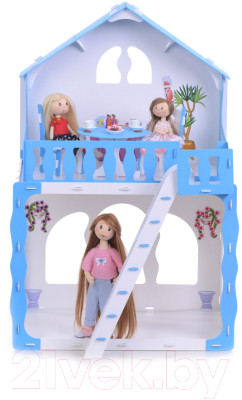 Кукольный домик Krasatoys Дом Марина с мебелью / 000266 - фото 9 - id-p221986093