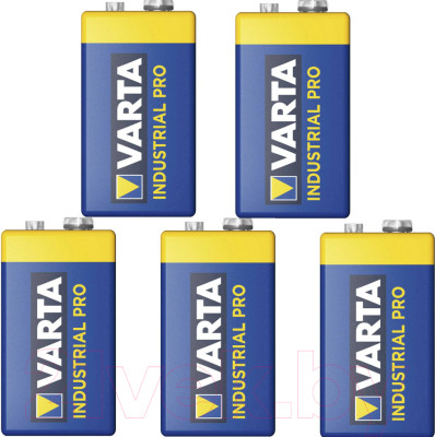 Комплект батареек Varta Industrial Pro 9V 6LR61 - фото 3 - id-p221805952