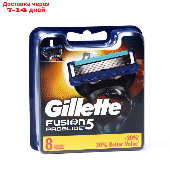 Сменные кассеты Gillette Fusion ProGlide, 8 шт - фото 2 - id-p221890510