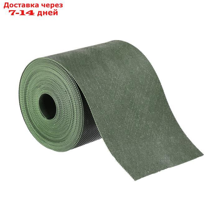 Лента бордюрная, 0.15 × 10 м, толщина 1.2 мм, пластиковая, зелёная, Greengo - фото 1 - id-p221890877