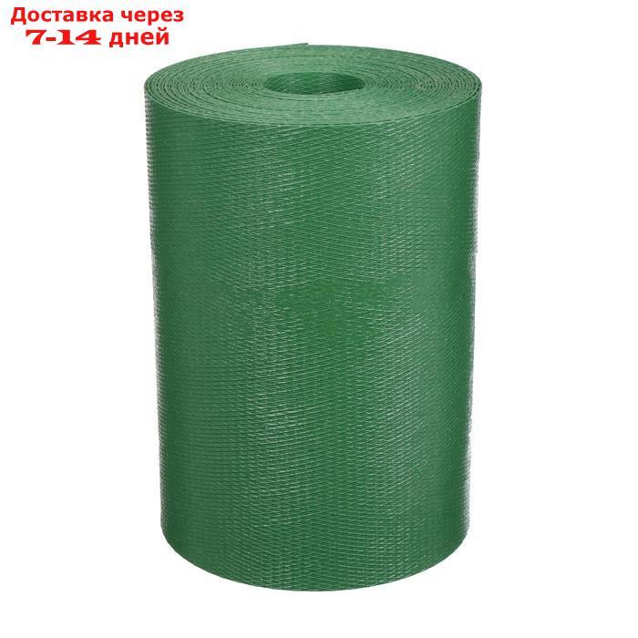 Лента бордюрная, 0.2 × 10 м, толщина 1.2 мм, пластиковая, зелёная, Greengo - фото 2 - id-p221890878