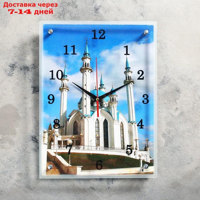 Часы настенные, серия: Город, "Мечеть Кул Шариф", 30х40 см, микс - фото 1 - id-p221891270