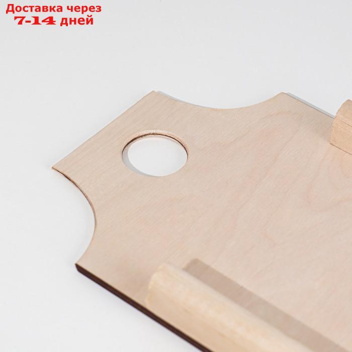 Шинковка деревянная 2 ножа 42,5х15 см - фото 5 - id-p221932351