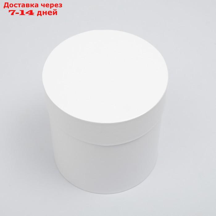 Набор шляпных коробок 5 в 1 "Белизна",20 × 20 × 20 13,5 × 13,5 × 13,5 см - фото 4 - id-p221933386