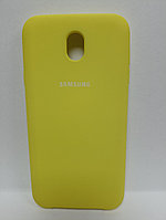 Чехол Samsung J730 Soft Touch желтый
