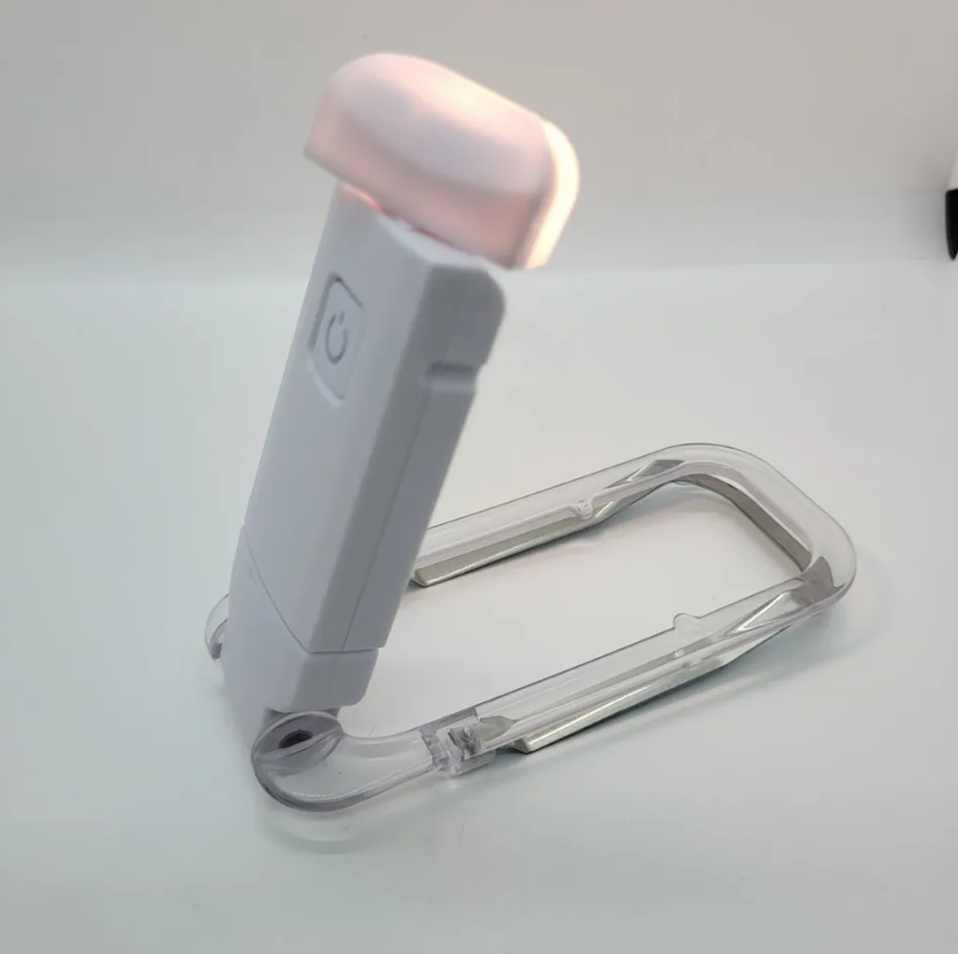 Портативный USB светильник для чтения с зажимом (9 режима свечения, регулировка направления света) / Умная - фото 3 - id-p222015455